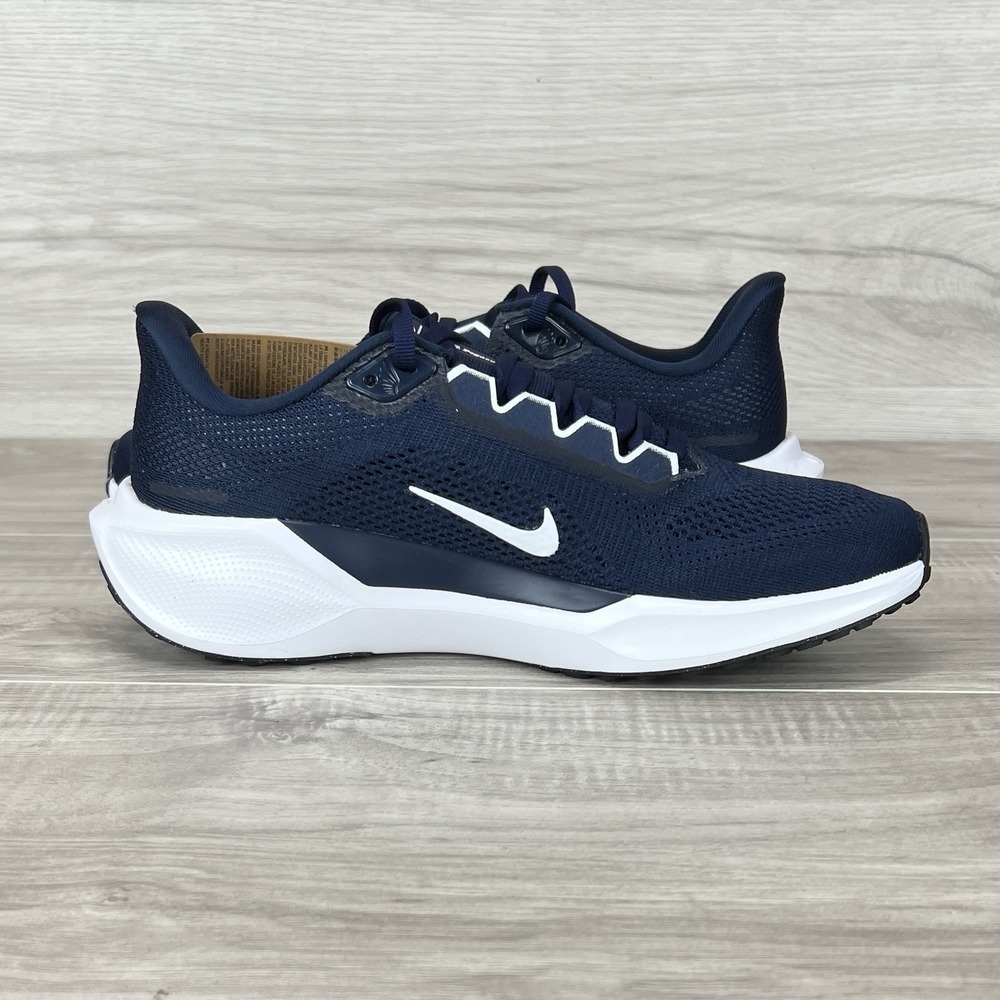 Size 8.5 - Women's Nike Air Zoom Pegasus 41 Running Shoes College Navy White NEW - Picture 6 of 11